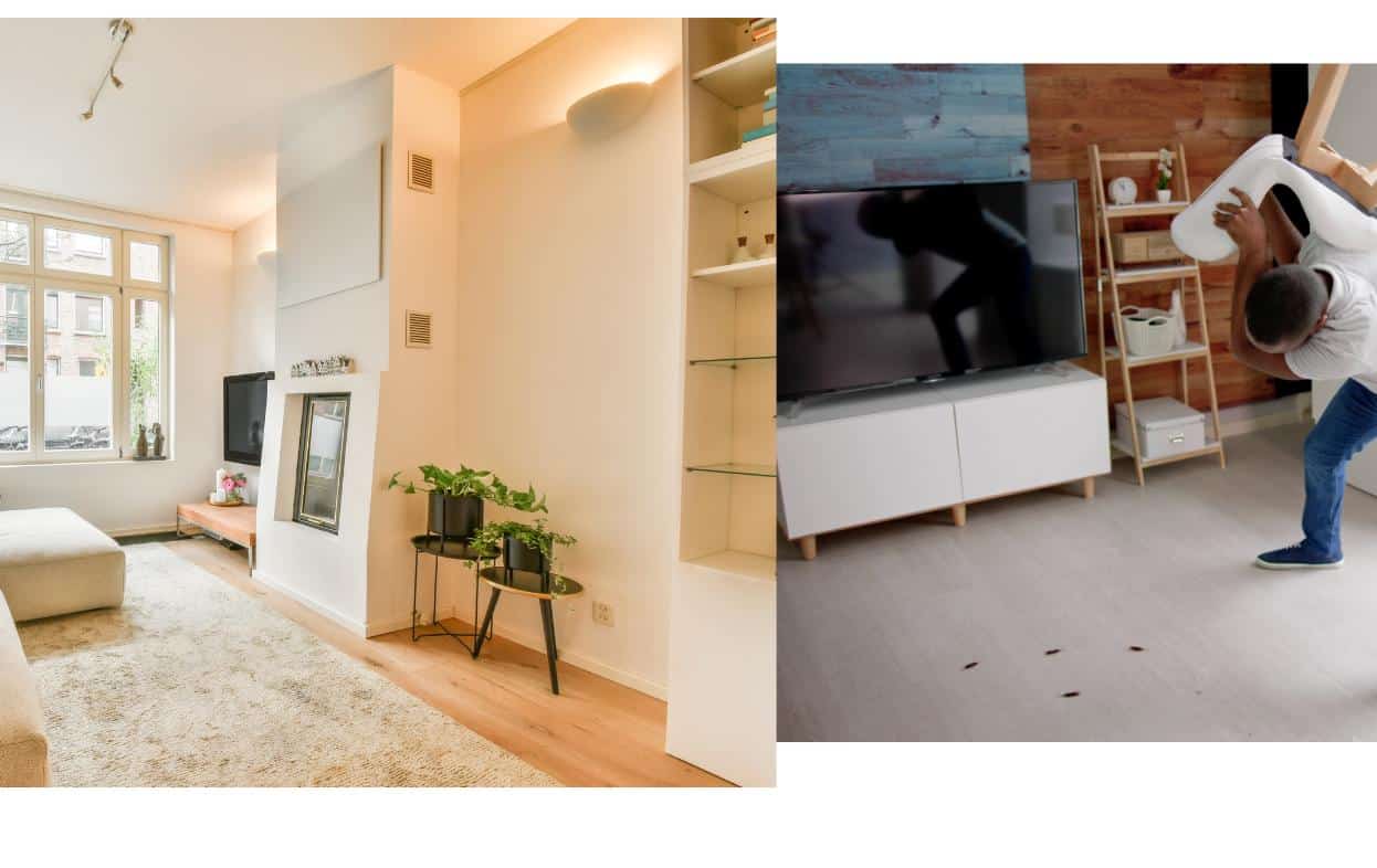 Cockroach infestation in a Dallas home causing distress to residents.